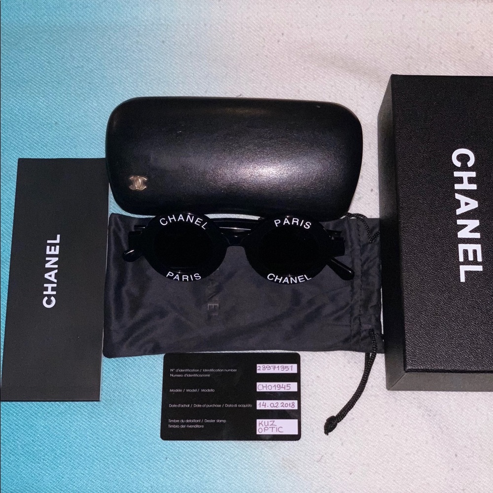 RARE Chanel Paris Sunglasses